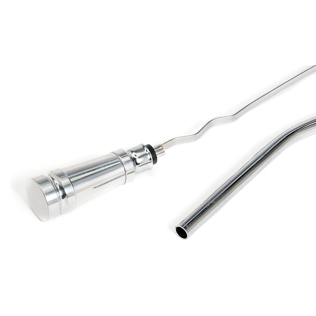 Aluminum-Handle-Oil-Dipstick;Chrome-Tube,-23-In.-Long-Dipstick--Chrysler-383-440