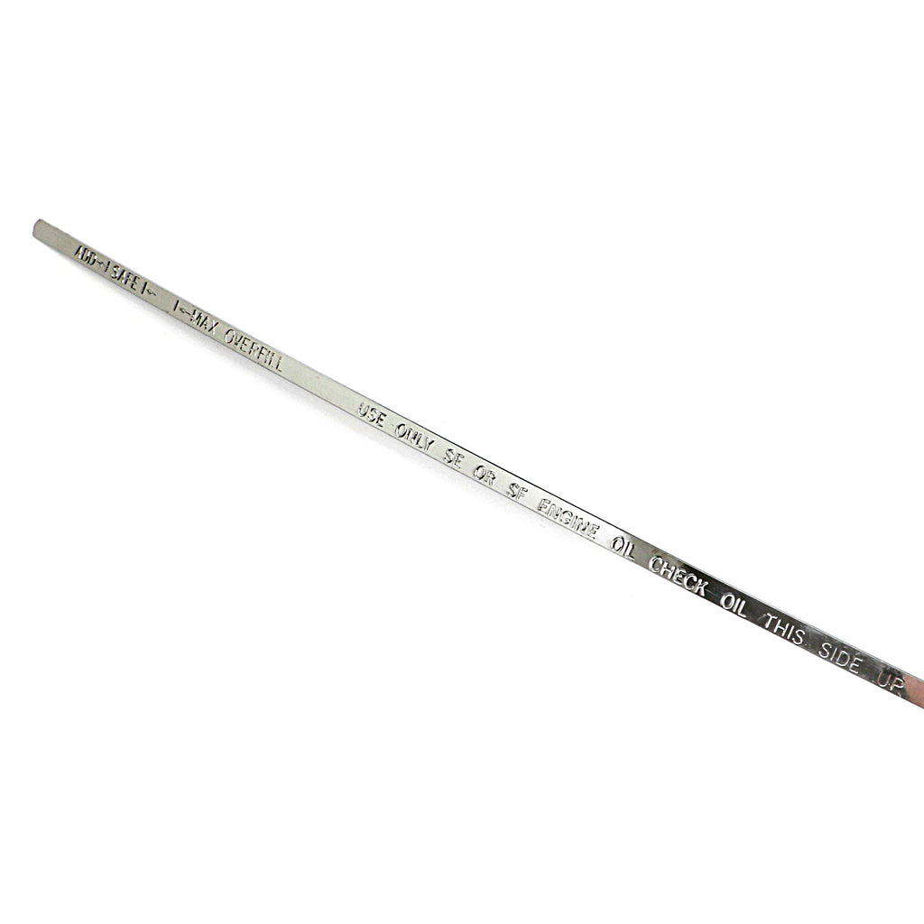 Aluminum-Handle-Oil-Dipstick;Chrome-Tube;20-14-In.-Dipstick--Ford-260,-289,-302