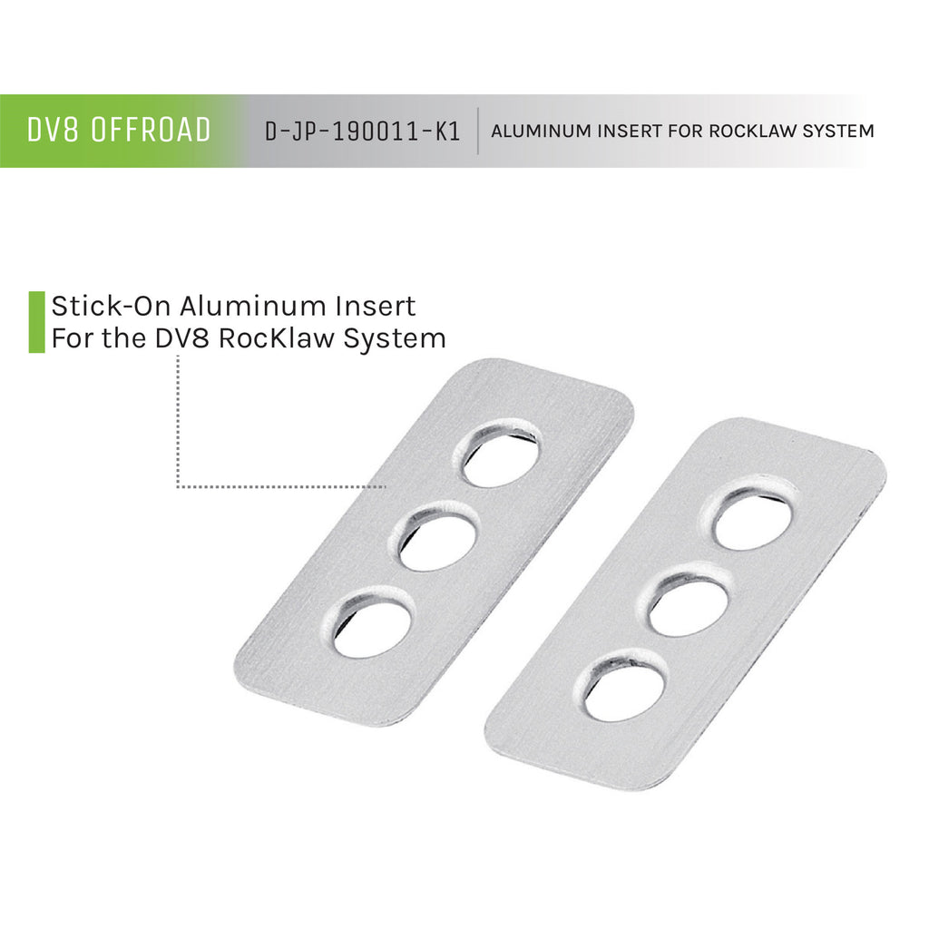 Aluminum-Insert-For-Rocklaw-Hood-Catch-System-Dv8-Offroad