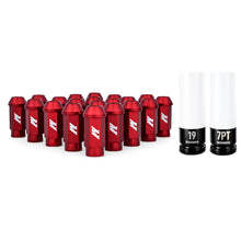 Load image into Gallery viewer, Aluminum-Locking-Lug-Nuts-12-X-20,-23Pc-Set,-Red