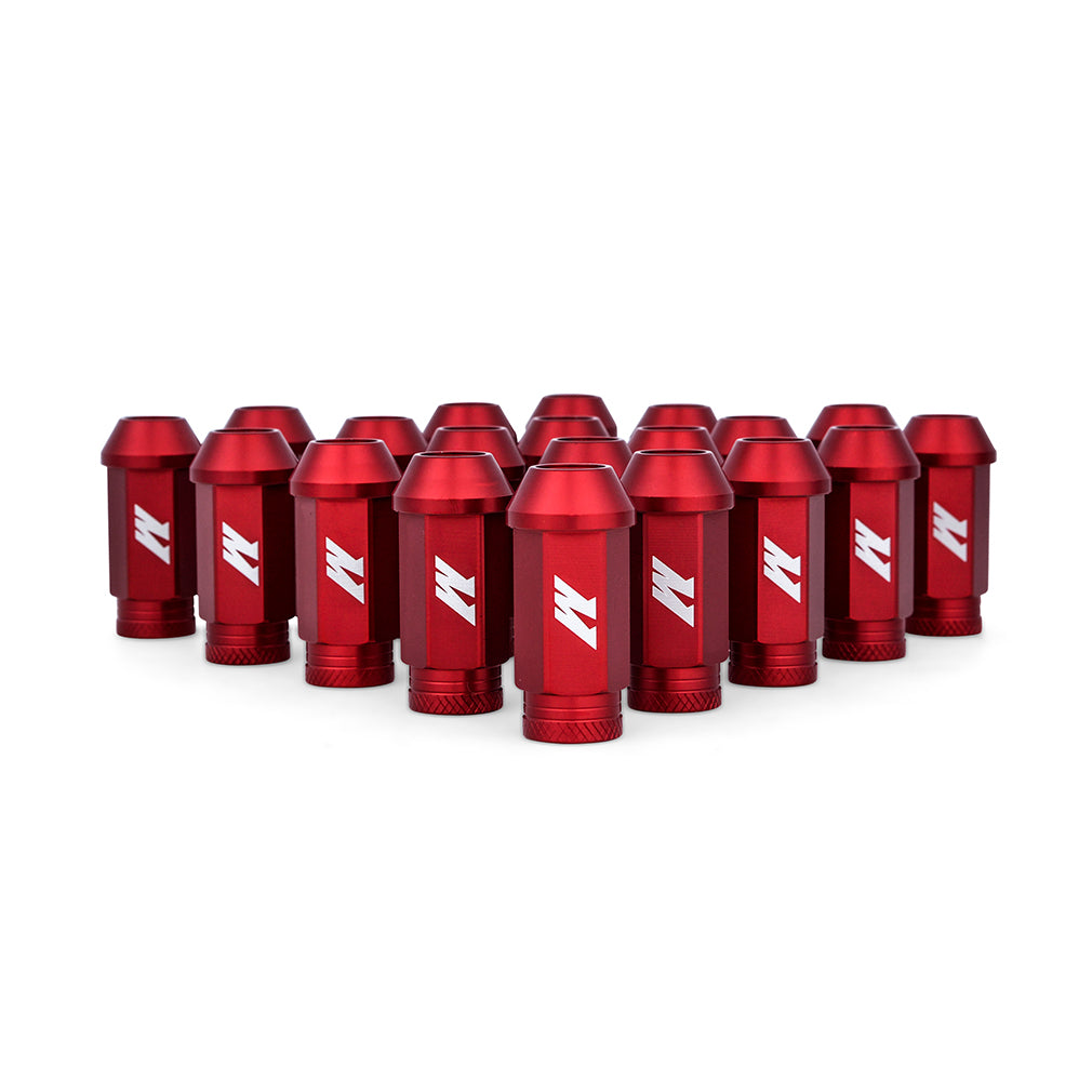Aluminum-Locking-Lug-Nuts-12-X-20,-23Pc-Set,-Red