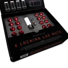 Load image into Gallery viewer, Aluminum-Locking-Lug-Nuts-M12x1.25,-20Pc-Set,-Black