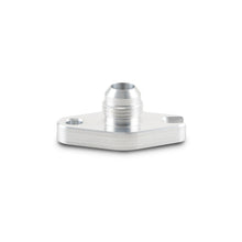 Load image into Gallery viewer, Aluminum-Oil-Drain-Flange-(WCrowfoot)--10An-Male-Flare-2.060In-Bolt-Hole-(Garrett-Gt6041)