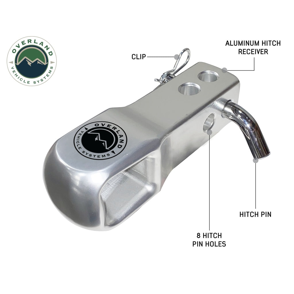 Aluminum-Receiver-Mount-For-Soft-Shackle-Overland-Vehicle-Systems