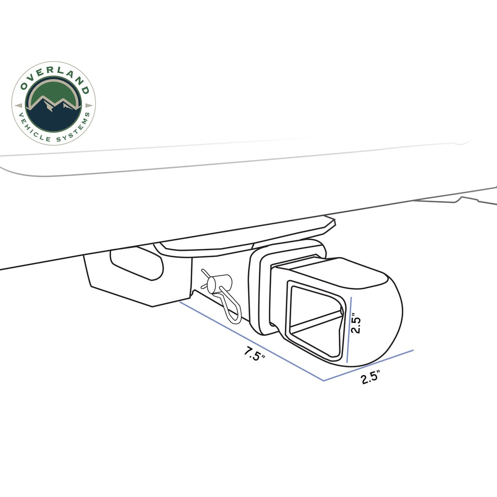 Aluminum-Receiver-Mount-For-Soft-Shackle-Overland-Vehicle-Systems