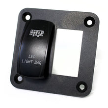 Load image into Gallery viewer, Aluminum-Rocker-Switch-Mounting-Panel-For-(2)-Rocker-Switches