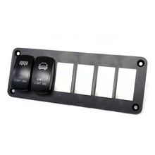 Load image into Gallery viewer, Aluminum-Rocker-Switch-Mounting-Panel-For-(6)-Rocker-Switches