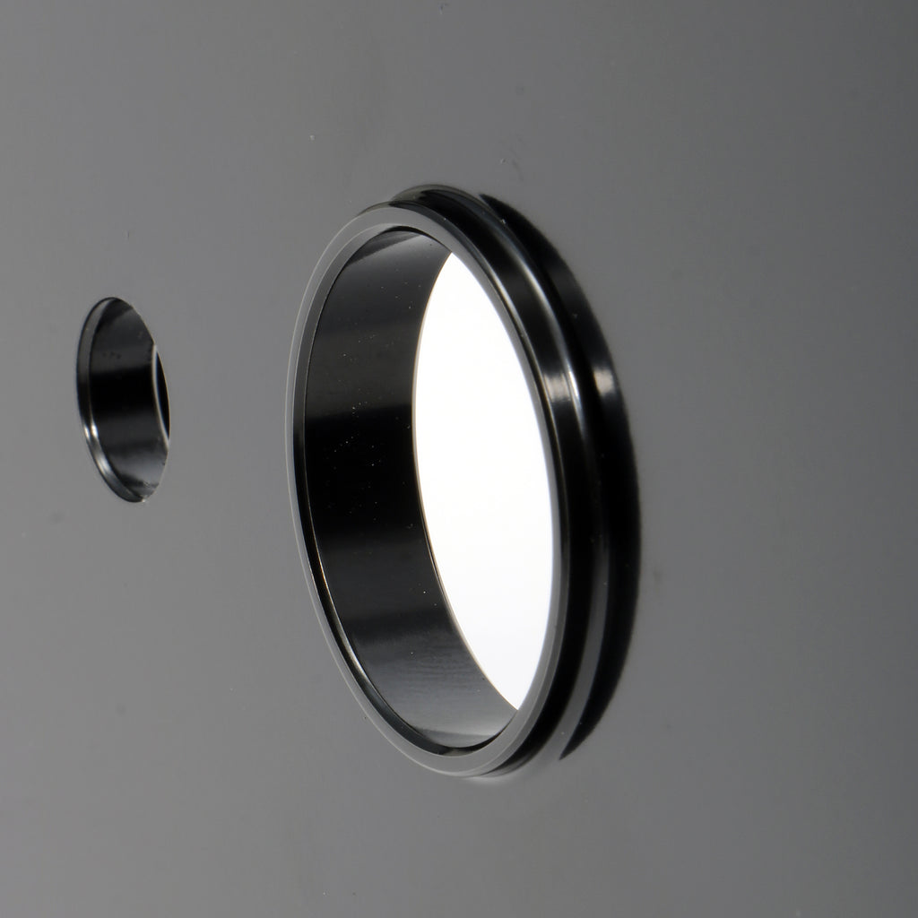 Aluminum-Sb-Chevy-Crankshaft-Pulley;-1-Groove;-Short-Water-Pump--Black-Finish