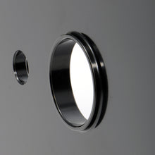 Load image into Gallery viewer, Aluminum-Sb-Chevy-Crankshaft-Pulley;-1-Groove;-Short-Water-Pump--Black-Finish