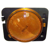 Crown Automotive 55078144AA Amber Side Marker Light, Right Front, w/ Clear Bulb for Jeep JK Wrangler