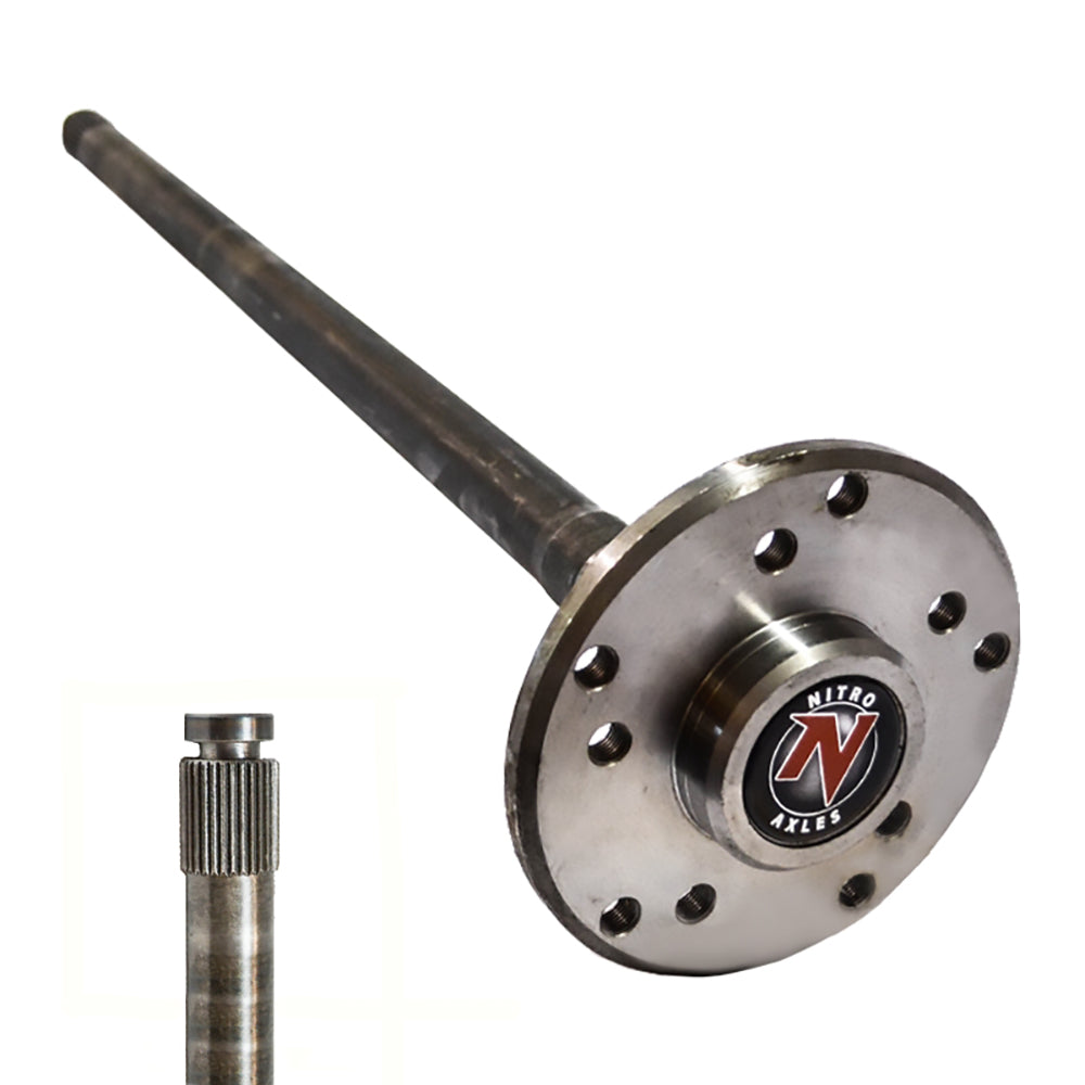 Amc-35-Rear-Axle-Shaft-M35-CClip-30-1116-Inch-30-Spline-Lh-Axle-Req-12-Inch-Thread-In-Studs-Nitro-Gear-And-Axle
