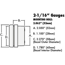 Load image into Gallery viewer, Analog-Style-2-116-Fuel-Pressure-Gauge