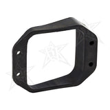 Rigid Industries 49010 D-Series 15 Degree Left Or Right Angled Flush Mount Gasket, Black