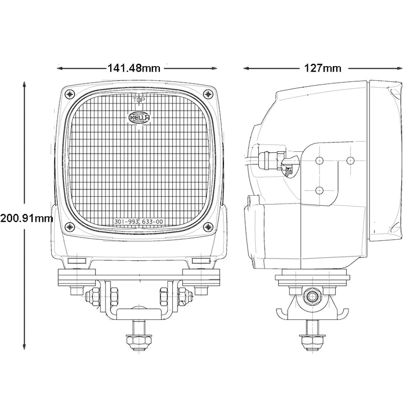 As400-Xenon-Work-Lamp-With-Integrated-Ballast-(Cr)-24V