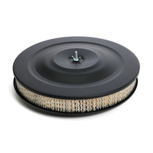 Load image into Gallery viewer, Asphalt-Black-Powder-Coated-14-In.-X-3-14-In.-Air-Cleaner