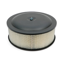Load image into Gallery viewer, Asphalt-Black-Powder-Coated-14-In.-X-6-In.-Racing-Air-Cleaner