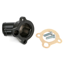 Load image into Gallery viewer, Asphalt-Black-Powder-Coated-Water-Neck-(Thermostat-Housing);-Oldsmobile-330-455