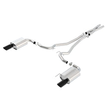 Load image into Gallery viewer, Atak-S-Cat-Back-15-17-Ford-Mustang-Gt-5.0L-V8-MtAt-2.5In-Pipe-4In-Tip-(Black-Chrome)