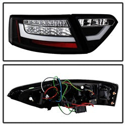 Audi-A5-08-12-Led-Tail-Lights-Black-Alt-Yd-Aa508-Led-Bk