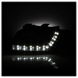 Audi-A6-02-04-Projector-Headlights-Halogen-Model-Only---Drl-Black-Pro-Yd-Ada601-Drl-Bk