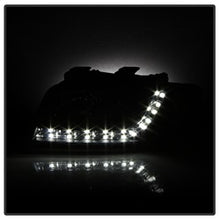 Load image into Gallery viewer, Audi-A6-02-04-Projector-Headlights-Halogen-Model-Only---Drl-Black-Pro-Yd-Ada601-Drl-Bk