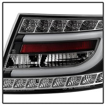 Load image into Gallery viewer, Audi-A6-05-08-4Dr-Sedan-Only-Version-2-Light-Bar-Led-Tail-Lights-Blk-Alt-Yd-Aa605v2-Lbled-Bk