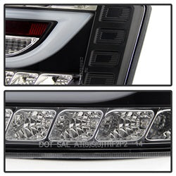 Audi-A6-05-08-4Dr-Sedan-Only-Version-2-Light-Bar-Led-Tail-Lights-Blk-Alt-Yd-Aa605v2-Lbled-Bk
