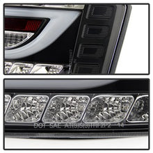 Load image into Gallery viewer, Audi-A6-05-08-4Dr-Sedan-Only-Version-2-Light-Bar-Led-Tail-Lights-Blk-Alt-Yd-Aa605v2-Lbled-Bk