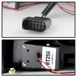 Audi-A6-05-08-4Dr-Sedan-Only-Version-2-Light-Bar-Led-Tail-Lights-Blk-Alt-Yd-Aa605v2-Lbled-Bk