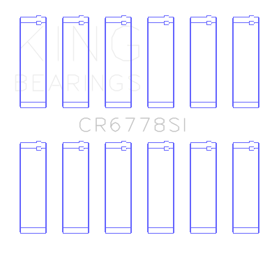 Audi-AczAahAckAejAsnLtr-(Size-0.25Mm)-Connecting-Rod-Bearing-Set