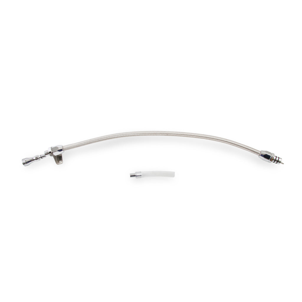 Automatic-Transmission-Dipstick--Tube---Braided-Stainless-Steel