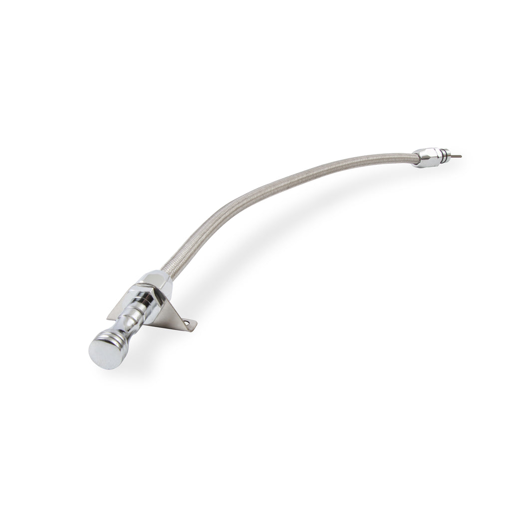Automatic-Transmission-Dipstick--Tube---Braided-Stainless-Steel