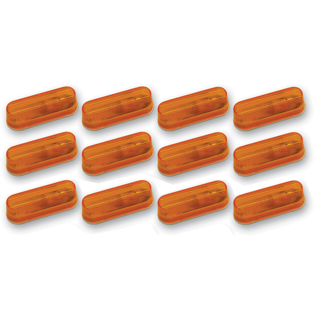 Auxiliary-Running-Lights,-Amber-12-Light-Kit