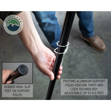 Load image into Gallery viewer, Awning-180-Degree-Dark-Gray-Cover-With-Black-Cover-Universal-Nomadic-Overland-Vehicle-Systems