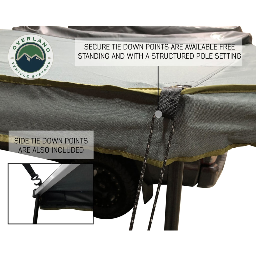 Awning-180-Degree-Dark-Gray-Cover-With-Black-Cover-Universal-Nomadic-Overland-Vehicle-Systems