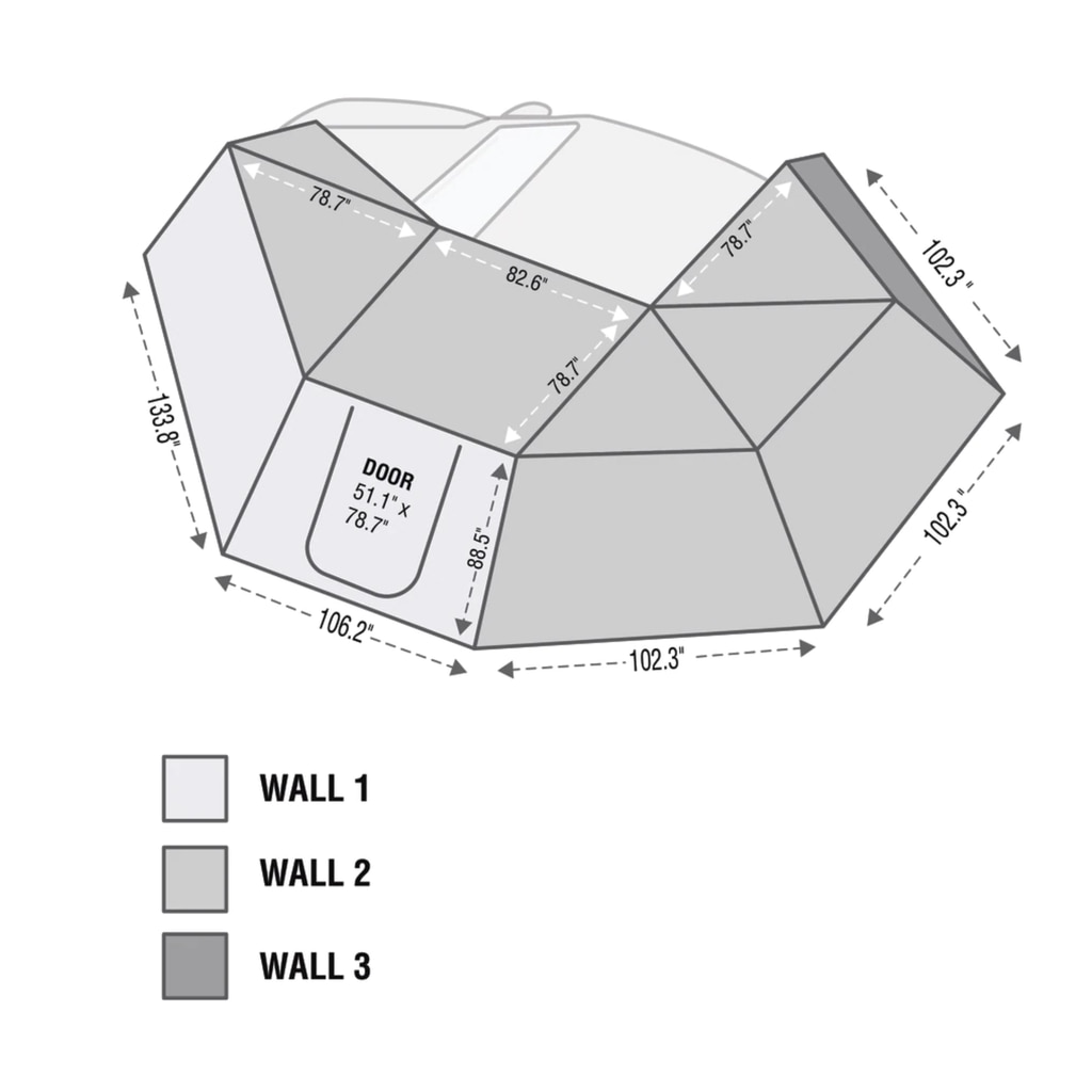 Awning-270-Degree-Awning-And-Wall-1,-2,--3,-WMounting-Brackets-Driverside-Nomadic-Overland-Vehicle-Systems