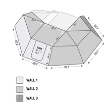 Load image into Gallery viewer, Awning-270-Degree-Awning-And-Wall-1,-2,--3,-WMounting-Brackets-Driverside-Nomadic-Overland-Vehicle-Systems