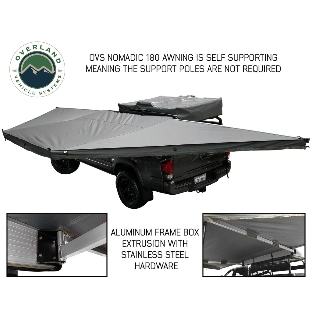 Awning-Tent-180-Degree-88-Sf-Of-Shelter-With-Zip-In-Wall-Nomadic-Overland-Vehicle-Systems