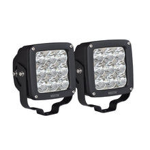 Load image into Gallery viewer, Axis-Led-Auxiliary-Light-4.5In-X-4.5In-Flood-W3W-Osram-(Set-Of-2)-Black-Harness--Brackets-Incl