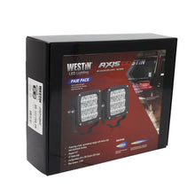 Load image into Gallery viewer, Axis-Led-Auxiliary-Light-4.5In-X-4.5In-Spot-W3W-Osram-(Set-Of-2)-Black-Harness--Brackets-Incl