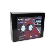 Load image into Gallery viewer, Axis-Led-Auxiliary-Light-4.75In-Flood-W3W-Osram-(Set-Of-2)-Black-(Wiring-Harness--Brackets-Incl)