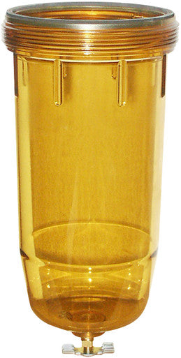 Baldwin B10-AL BOWL Transparent Amber Bowl with Drain