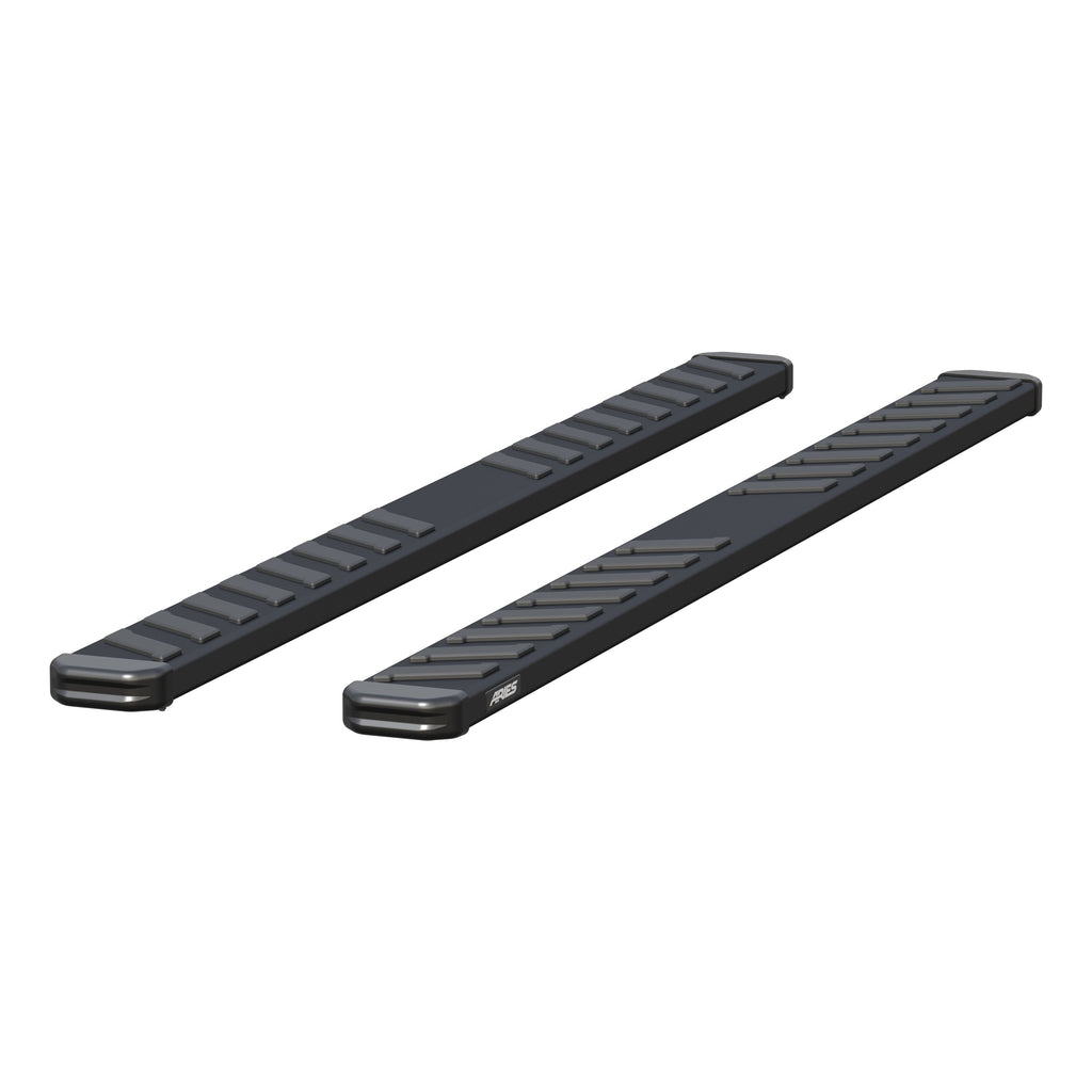 ARIES B2991 NovaTrac 6" x 91" Black E-Coat Steel Running Boards for Select Ford F-250