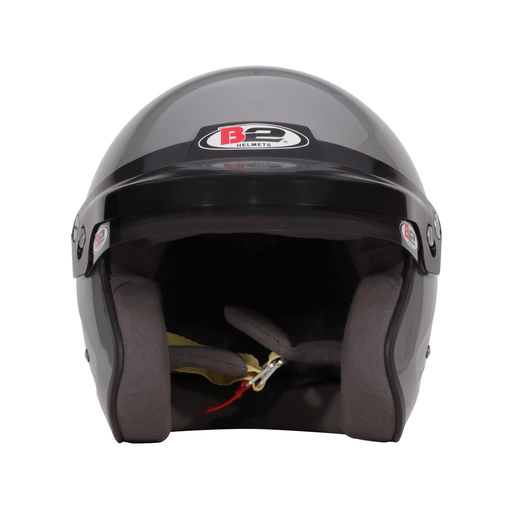 B2 HELMETS 1530A22 Helmet Icon Silver 58-59 Medium SA20