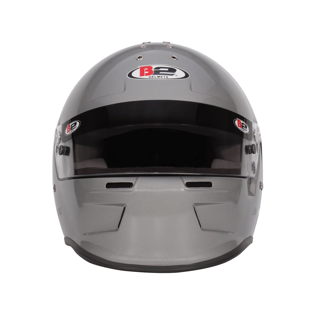 B2 HELMETS 1531A21 Helmet Apex Silver 57-58 Small SA20