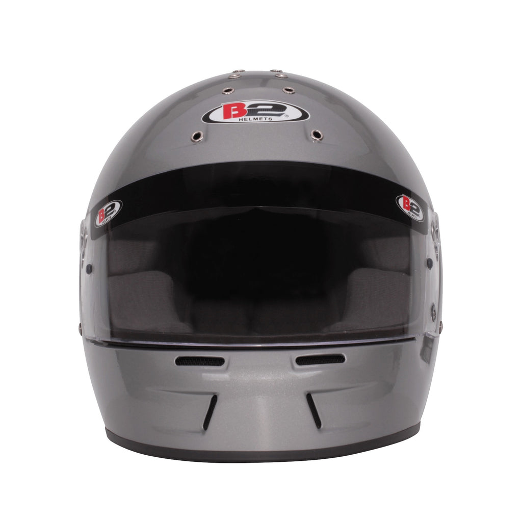 B2 HELMETS 1549A21 Helmet Vision Metallic Silver 57-58 Small SA20