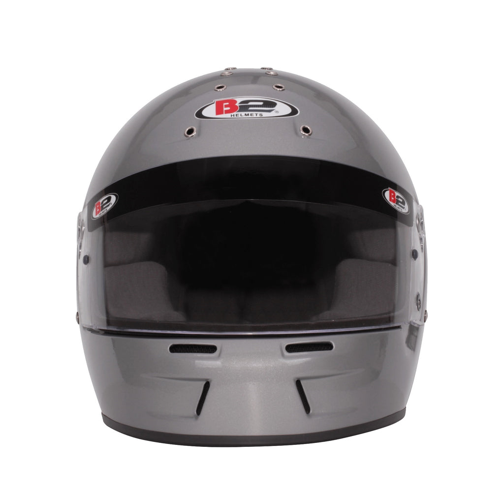 B2 HELMETS 1549A23 Helmet Vision Metallic Silver 60-61 Large SA20