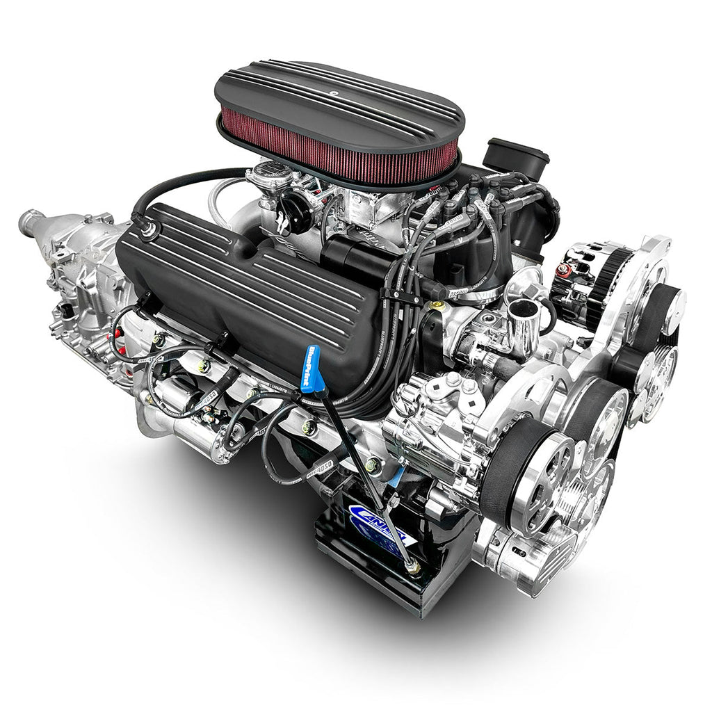 BluePrint Engines B302K4R7 Standard Edition Ford Compatible - Carb - Polished Kit for Select Ford B-100, Ford B-150, Ford B-200, Ford B-200 Panel, Ford Bronco, Ford Cougar, Ford Country Sedan, Ford Country Squire, Ford Custom, Ford Custom 500, Ford E-100