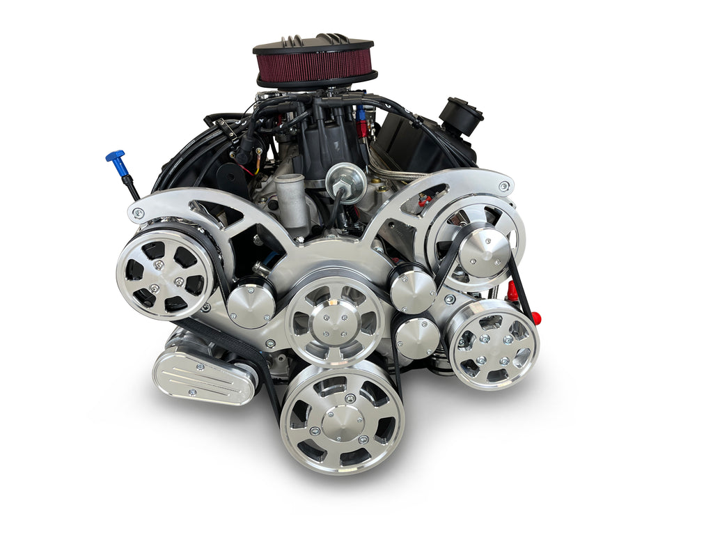 BluePrint Engines B302KTKX Standard Edition Ford Compatible - Carb - Polished Kit for Select Ford B-100, Ford B-150, Ford B-200, Ford B-200 Panel, Ford Bronco, Ford Cougar, Ford Country Sedan, Ford Country Squire, Ford Custom, Ford Custom 500, Ford E-100