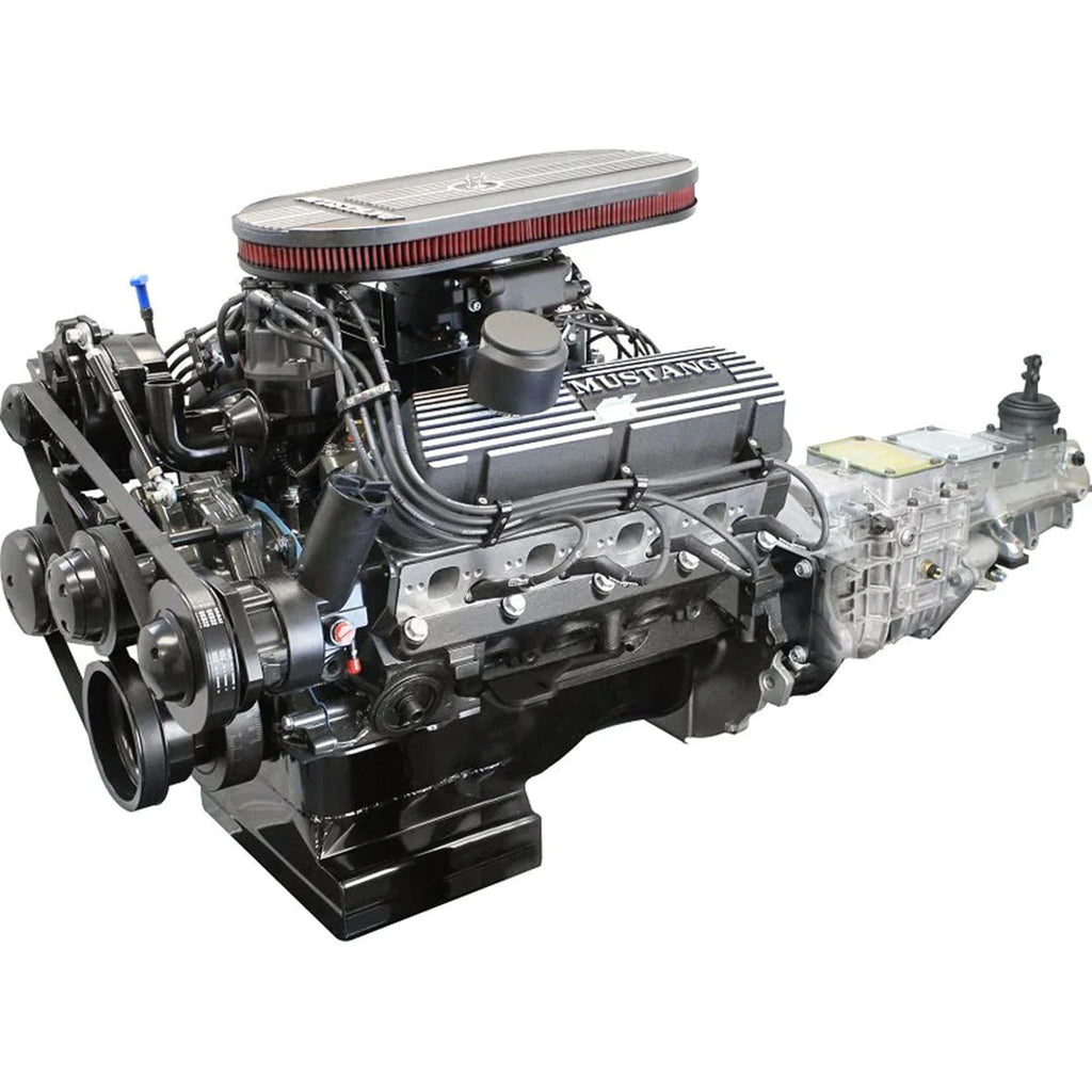 BluePrint Engines B347FKBTKXM Mustang Edition Ford Compatible - EFI - Black Kit for Select Ford B-100, Ford B-150, Ford B-200, Ford B-200 Panel, Ford Bronco, Ford Cougar, Ford Country Sedan, Ford Country Squire, Ford Custom, Ford Custom 500, Ford E-100